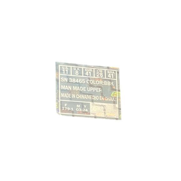 New Skechers Womens Black Memory Foam Slip On Rumblers Wedge Sandal Size 11 - Picture 7 of 8